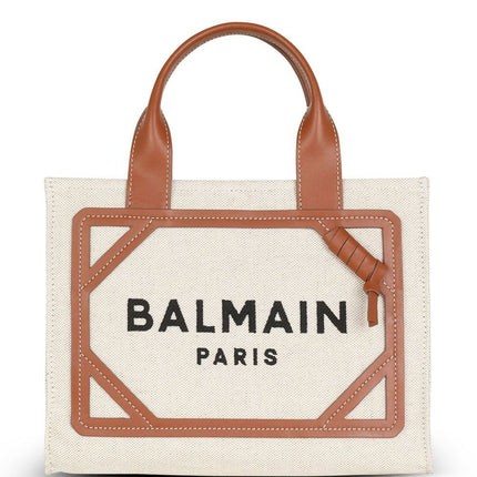 Balmain B-Army small canvas tote