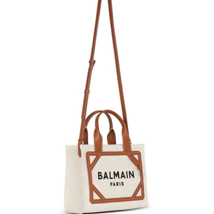 Balmain B-Army small canvas tote