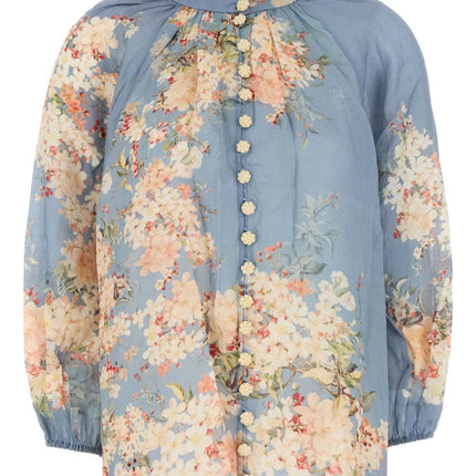 Zimmermann Shirts Clear Blue