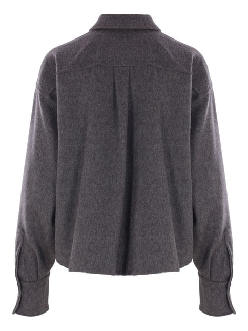 Brunello Cucinelli Shirts Grey