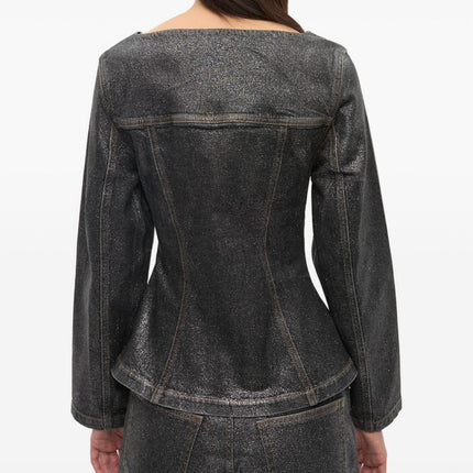 GANNI Jackets Black
