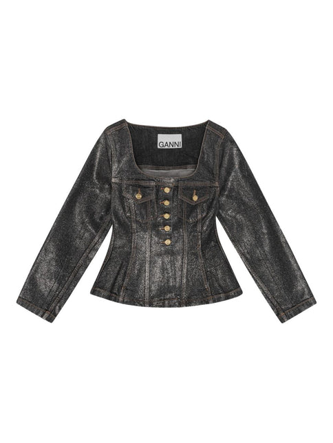 GANNI Jackets Black