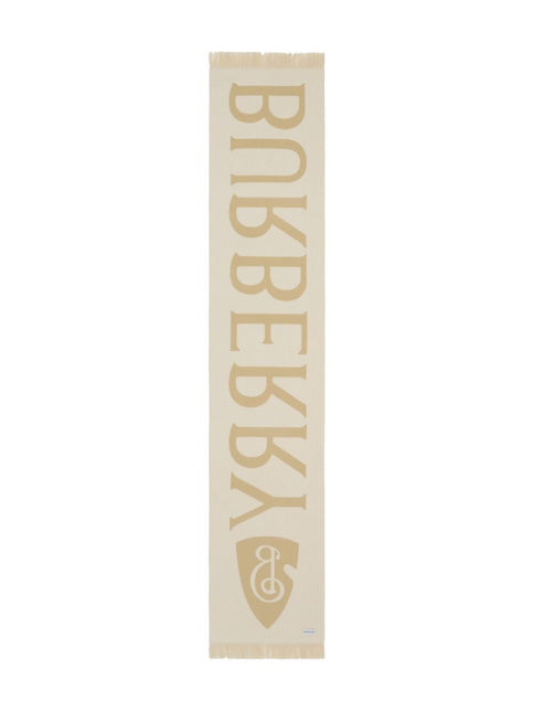 Burberry Logo wool scarf