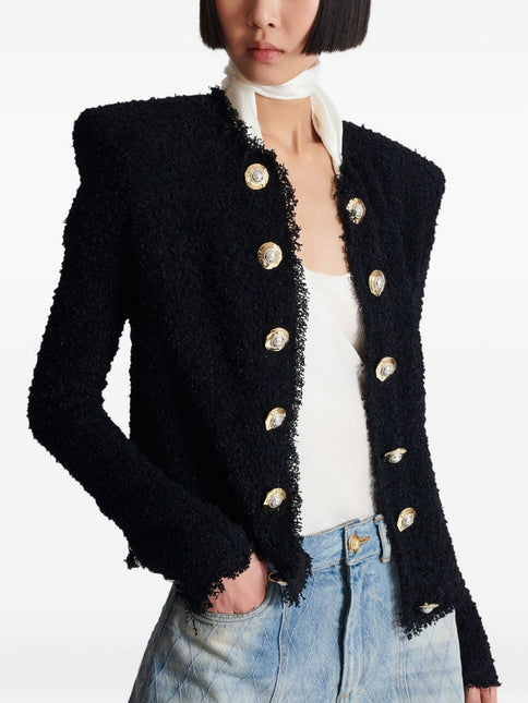 Balmain Edge-to-edge tweed jacket