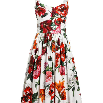 Dolce & Gabbana floral-print Midi Dress