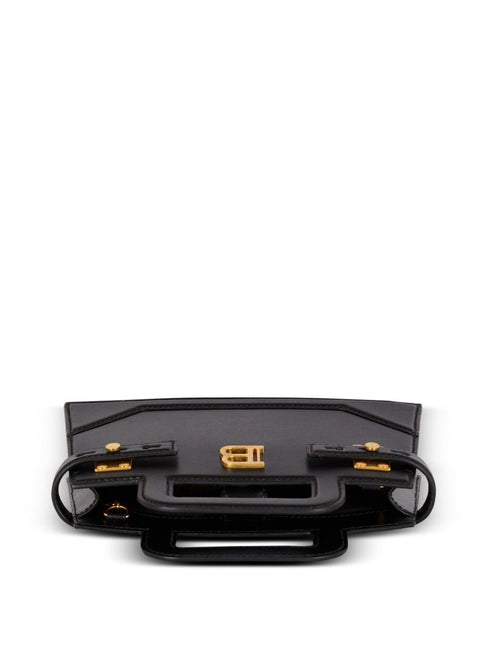 Balmain B-Buzz small leather handbag