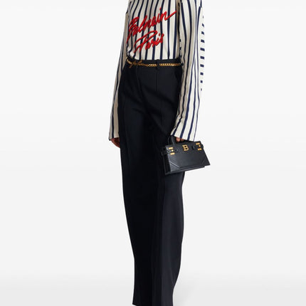 Balmain B-Buzz small leather handbag