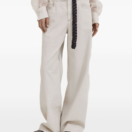 Brunello Cucinelli Trousers White