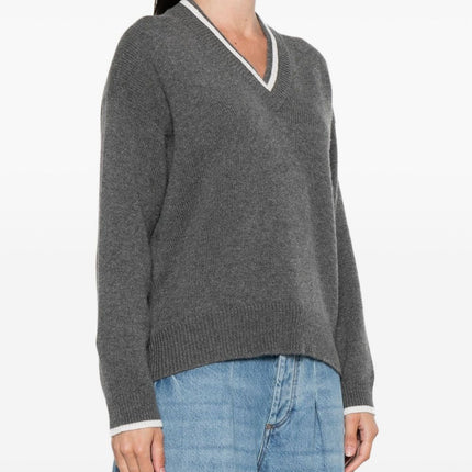Brunello Cucinelli Sweaters Grey