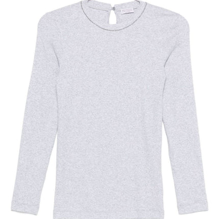 Brunello Cucinelli Sweaters Grey