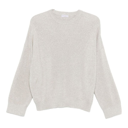 Brunello Cucinelli Sweaters Grey