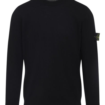 Stone Island Sweaters Black