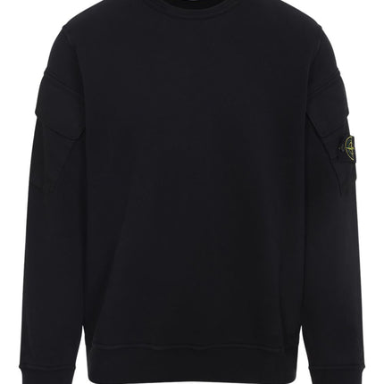 Stone Island Sweaters Black