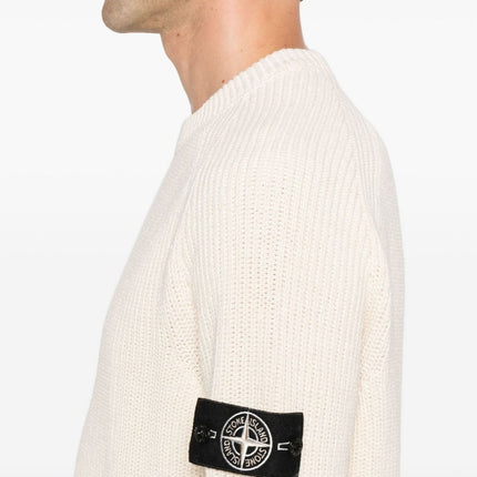 Stone Island Sweaters Ivory