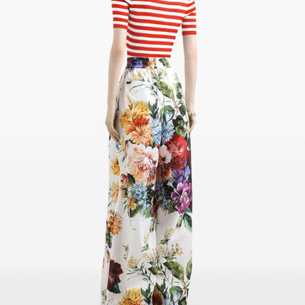 Dolce & Gabbana Striped Polo Top