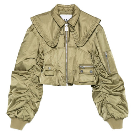 GANNI Coats Green