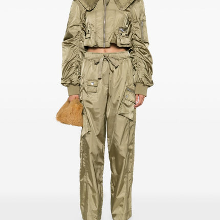 GANNI Trousers Green