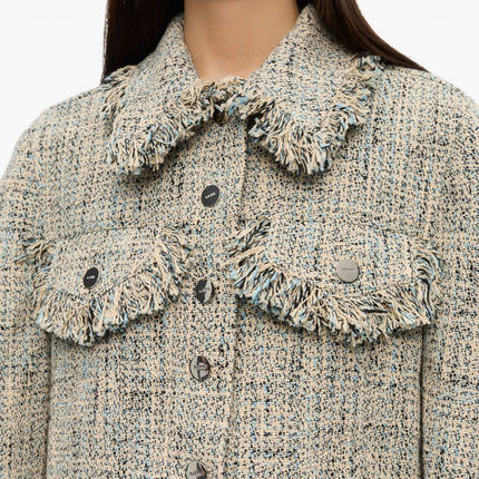 GANNI Jackets Beige