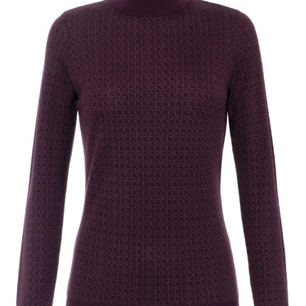 Elisabetta Franchi Sweaters Bordeaux