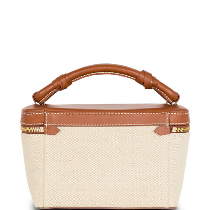 Balmain B-Army canvas vanity case