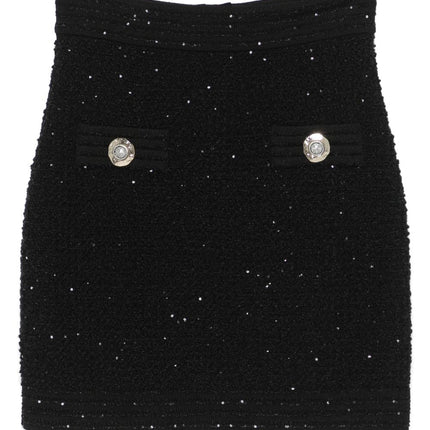 Balmain Tweed Mini Skirt