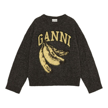 GANNI Sweaters Grey