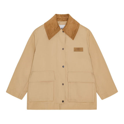 GANNI Jackets Beige