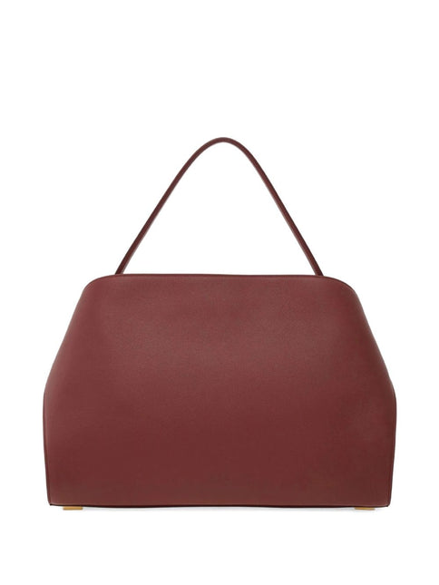 Ferragamo Hug soft two-tone shoulder bag (M)