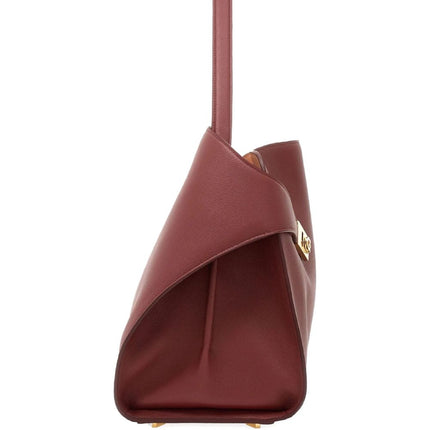Ferragamo Hug soft two-tone shoulder bag (M)