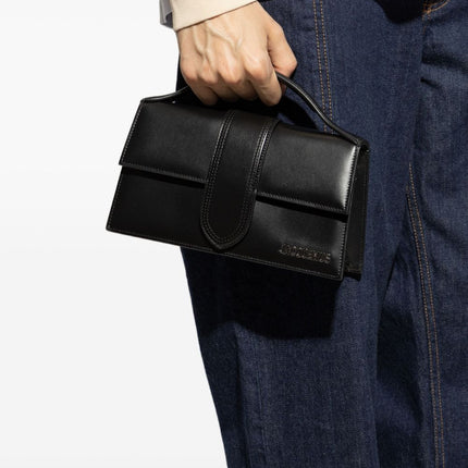 JACQUEMUS The Big Child Shoulder bag with flap.