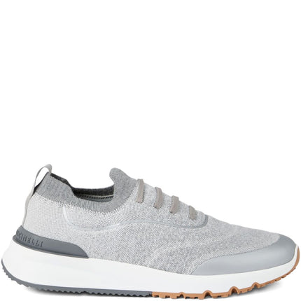 Brunello Cucinelli Techno cotton knit runners