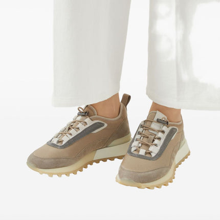 Brunello Cucinelli Runners in techno fabric and suede