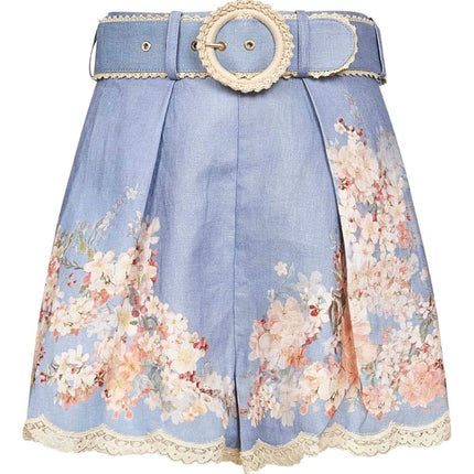 Zimmermann Shorts Clear Blue