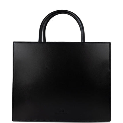 Elisabetta Franchi Logo-plaque leather tote bag