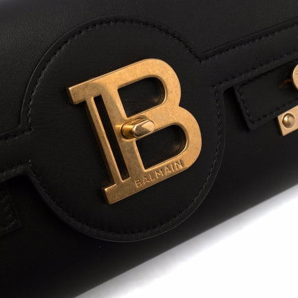 Balmain B-Buzz 23 leather shoulder bag