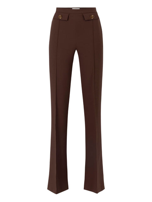 Elisabetta Franchi Trousers Brown