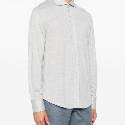 Brunello Cucinelli Shirts Light Grey