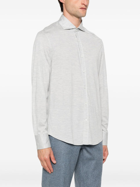 Brunello Cucinelli Shirts Light Grey