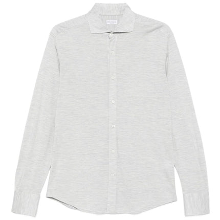 Brunello Cucinelli Shirts Light Grey
