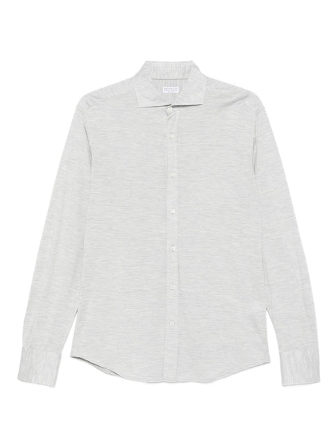 Brunello Cucinelli Shirts Light Grey