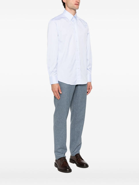 Brunello Cucinelli Shirts Clear Blue