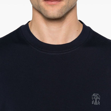 Brunello Cucinelli T-shirts and Polos Blue