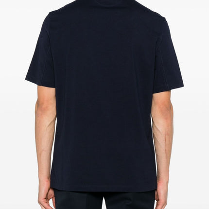 Brunello Cucinelli T-shirts and Polos Blue