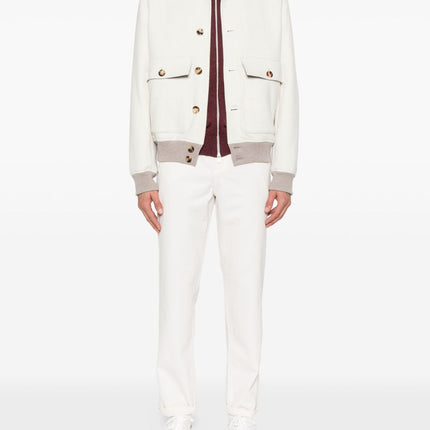 Brunello Cucinelli Trousers White