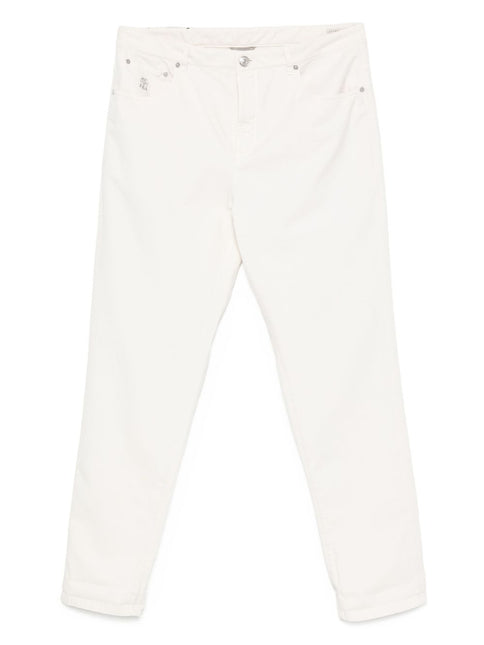 Brunello Cucinelli Trousers White