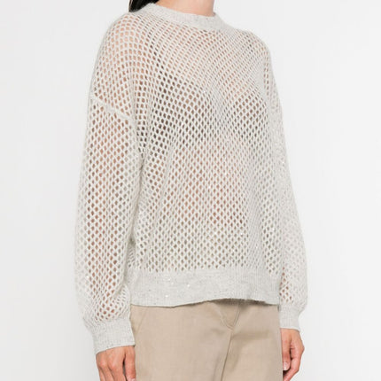 Brunello Cucinelli Sweaters Grey