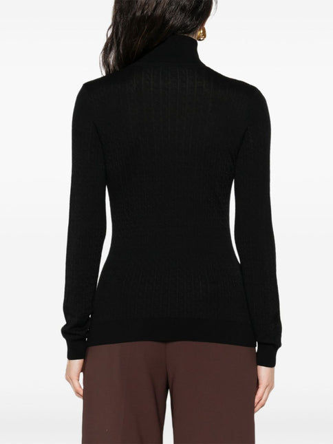 Elisabetta Franchi Sweaters Black