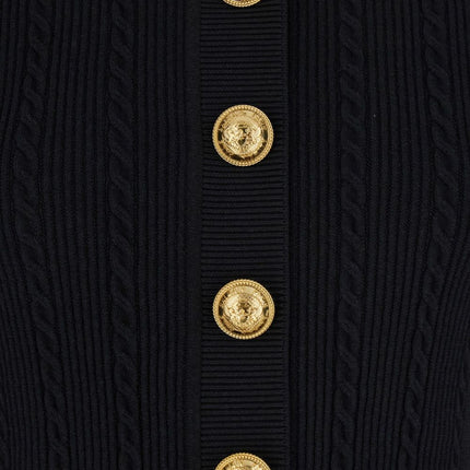 Balmain 4-pocket knitted cardigan