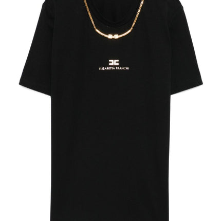 Elisabetta Franchi T-shirts and Polos Black