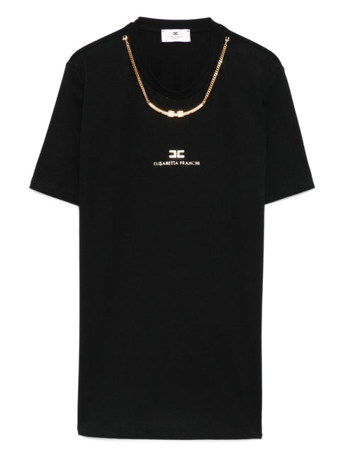 Elisabetta Franchi T-shirts and Polos Black